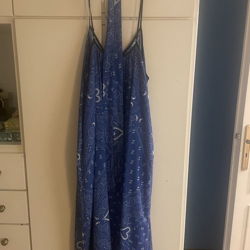 Karavan Tati Dress like new, white and blue