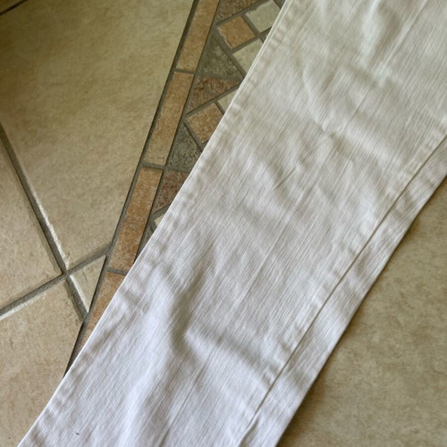 Rebecca Blu white denim pants new, size XL