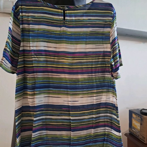 Women's multicolored blouse size L like new