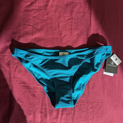 Volcom Bikini Bottom new, blue turquoise, size XL