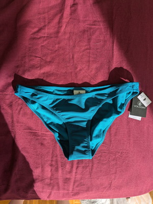 Volcom Bikini Bottom new, blue turquoise, size XL