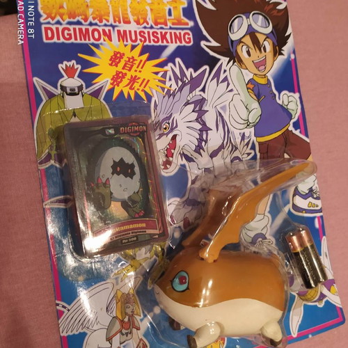 Digimon Patamon Angemon B/O Talking Figure new, large 14 cm, battery operated
