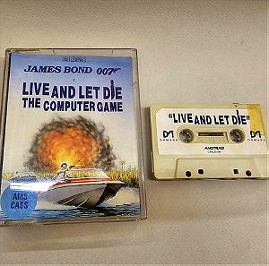 AMSTRAD IAN FLEMING'S JAMES BOND 007 LIVE AND LET DIE