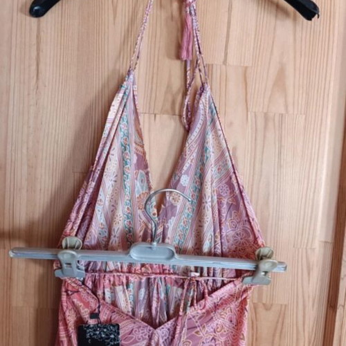 Smol Minitum Large Dress new, silk pink