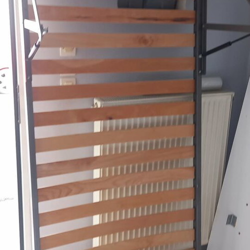 Bed with storage space like new
