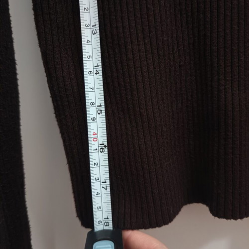 Zara turtleneck sweater like new, brown and pink, size S