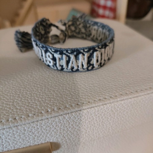 J'adior Dior woven blue bracelet like new