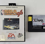Mega Drive NBA Live 96 used, boxed without manual