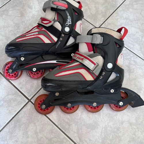Dear Jack Powerflex inline skates like new, adjustable size