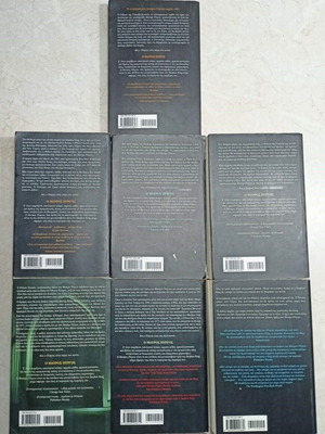 Stephen King The Dark Tower book collection used, volumes 1-7