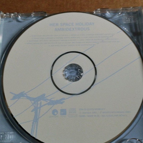 Her Space Holiday Ambidextrous CD like new, electronic