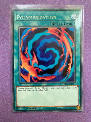 Yu-Gi-Oh Card Polymerization JUSH-EN014 1st Edition Spell like new