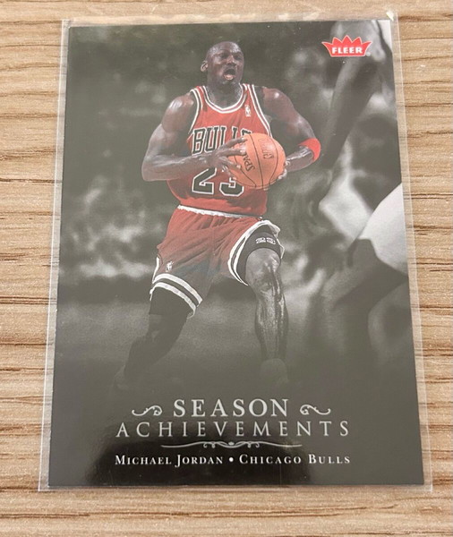 Κάρτα Michael Jordan Chicago Bulls NBA Season Acievements Fleer 2007 SH47