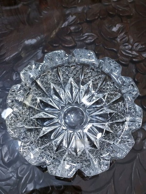 Crystal ashtray new