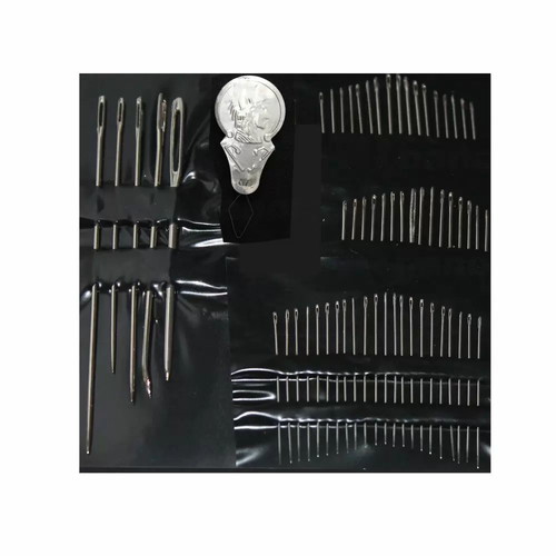 Set of 60 sewing needles, various sizes