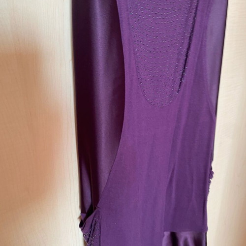 Next dress like new, purple with satin details