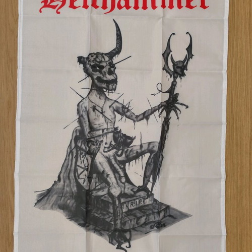 Hellhammer Apocalyptic Raids flag 60x90 like new