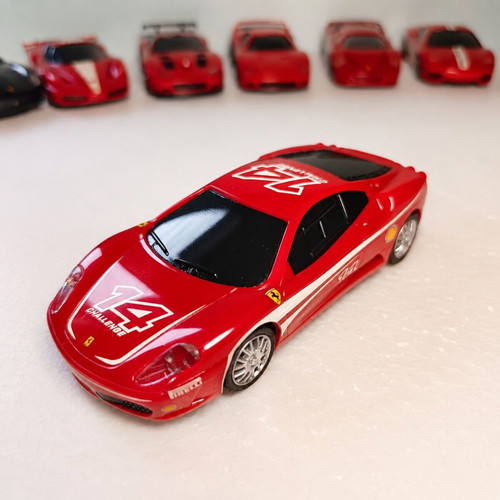 Ferrari F430 Challenge Shell Pull Back Car used with racing graphics