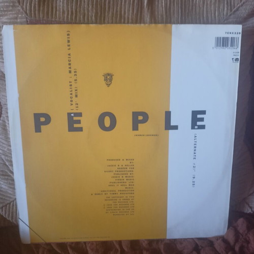 Soul II Soul People 12" Maxi Single Vinyl (1989)