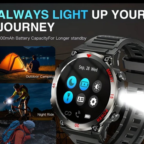 LAXASFIT 1.52 HD Screen Smart Watch