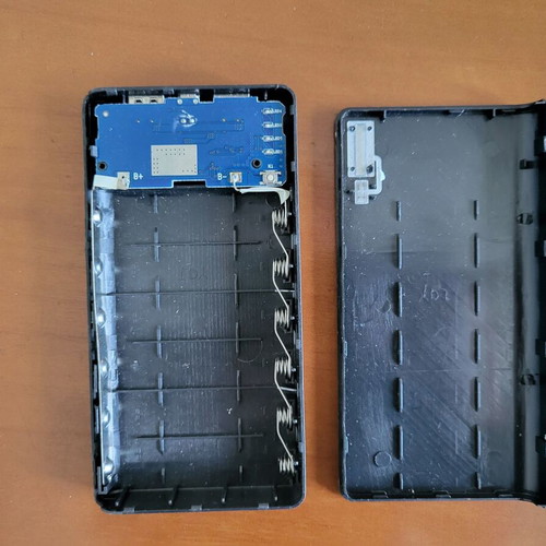 DIY Power Bank L6 Case for 6 18650 Batteries like new