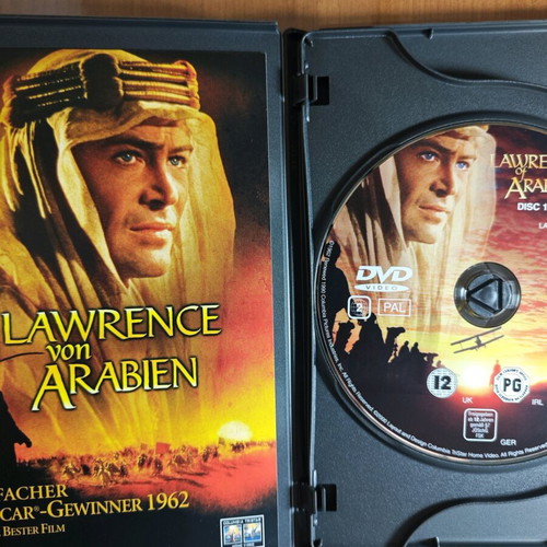 Lawrence of Arabia DVD 2 Disc Edition like new