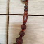 Necklace like new, brown