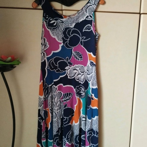 Tu floral 100% cotton summer dress like new, size M