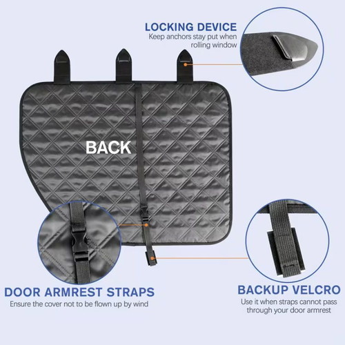 Dog Car Door Protectors set of 2 like new