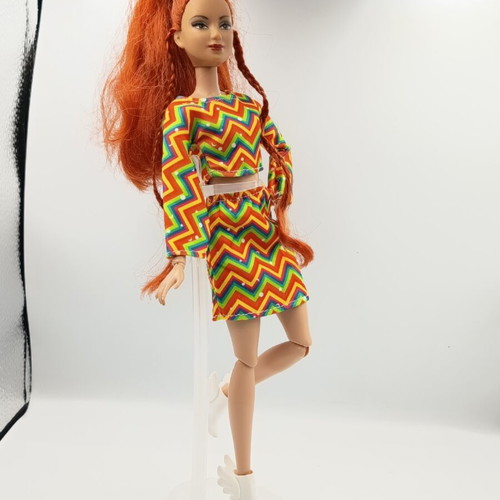 Barbie Extra doll clothes set with skirt, blouse and shoes