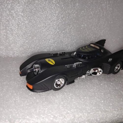 Batman Batmobile 1989 Justice Warrior metal model with light and sound
