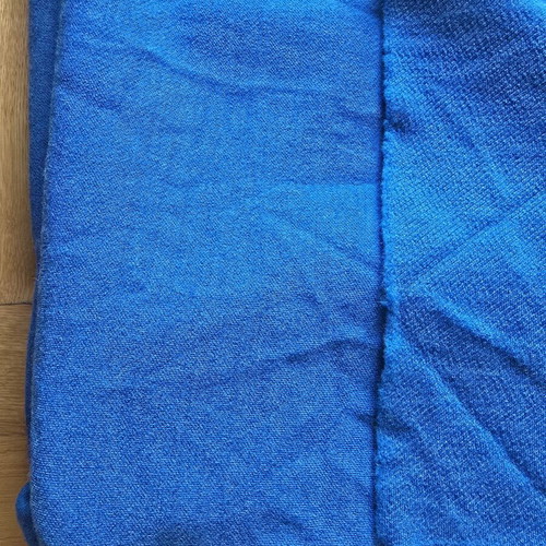 Wool fabric used, blue, 1.40x2.00 m