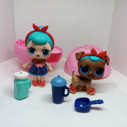 Lol Surprise doll and pet set like new with accessories