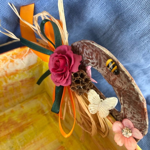 Handmade basket set for summer or Easter, new
