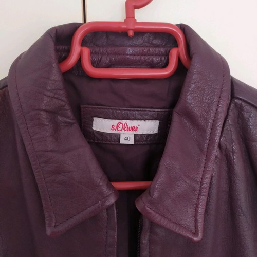 Leather jacket S.Oliver like new, size M
