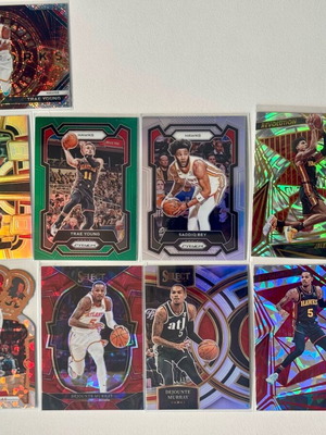 2023-24 Panini Basketball Atlanta Hawks Parallel Prizm πακέτο 9 καρτών καινούργιο