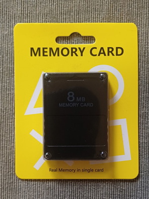 Memory Card 8MB for PlayStation 2 sealed, new