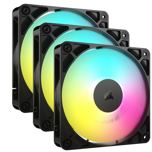 Corsair RS120 ARGB fans, set of 3