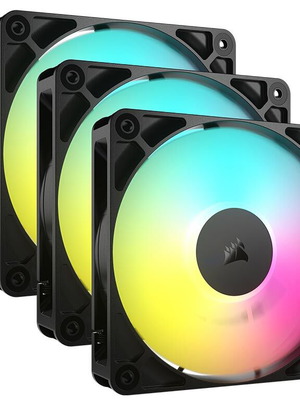Corsair RS120 ARGB fans, set of 3