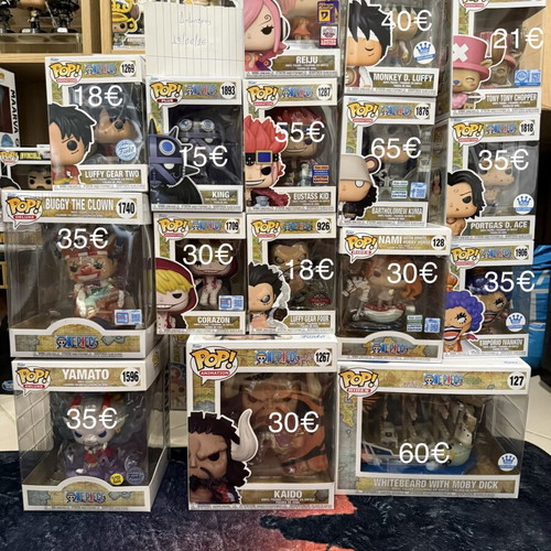 Funko One Piece figures like new