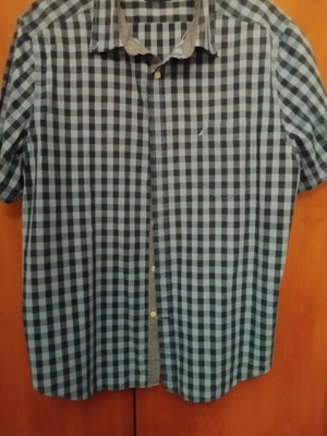 Nautica classic fit summer shirt XL used, multicolor