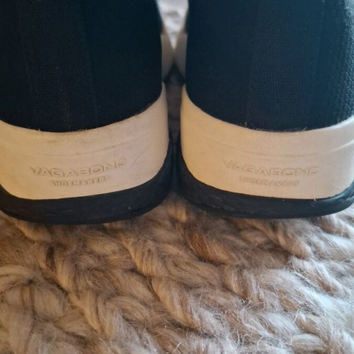 Vagabond sock-style boots used, black ankle shoes