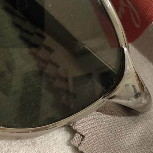 Ray Ban W2962 G15 Metal Sunglasses like new, black