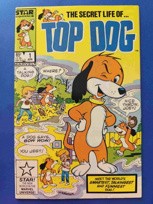 Star Comics Top Dog 1 comic used, English
