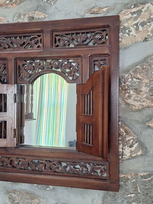 Mirror 68 x 59 Indonesian like new