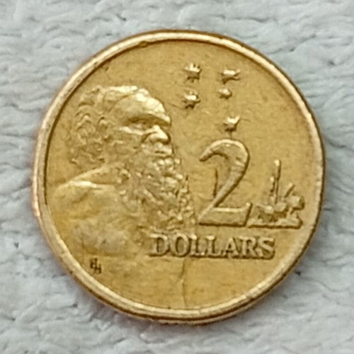 Australian Coin 1988 2 Dollars used, collectors item