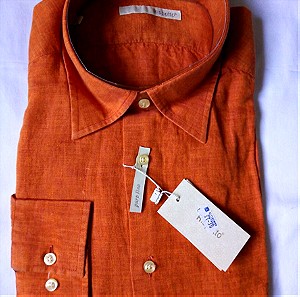 Ανδρικό λινό πουκάμισο μακρυμάνικο Rispetto, XL