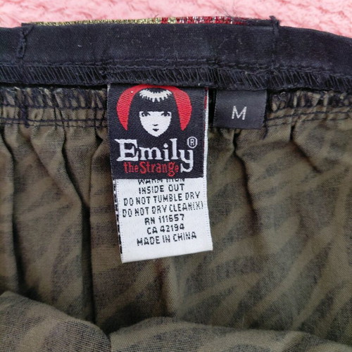 Emily The Strange 90s dress medium, like new, black