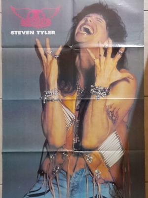 Αφίσα Metal Hammer μεταχειρισμένη με Steven Tyler, Axl Rose, James Hetfield