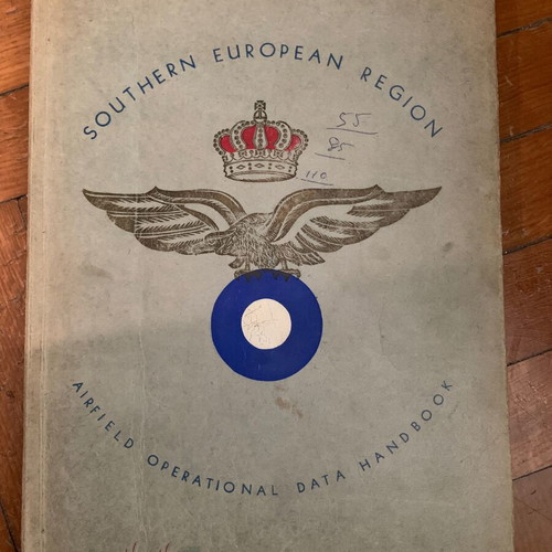 Ελληνική Βασιλική Αεροπορία -ΝΑΤΟ 1958 χαρτόδετο μεταχειρισμένο